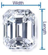 Emerald Diamond Shape