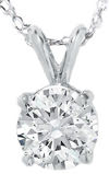 Round Brilliant Solitair Pendant