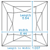 Princess Diamond Proportions