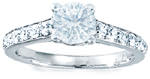 Delicate Pavé diamonds